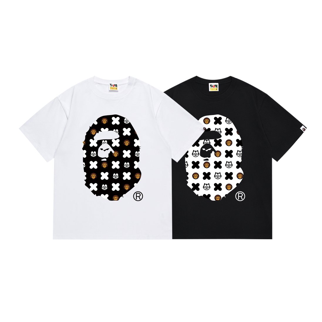 BAPE Oval Character Graphic T-Shirt — comparison