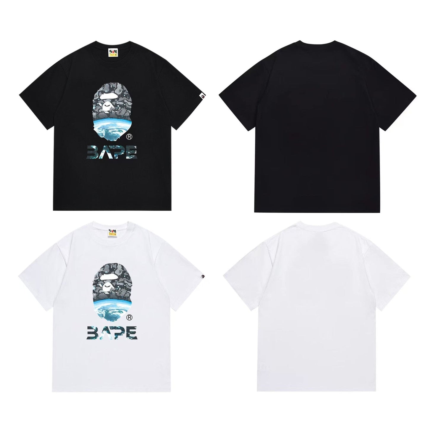 BAPE Ape Ocean Graphic Short-Sleeve T-Shirt — comparison