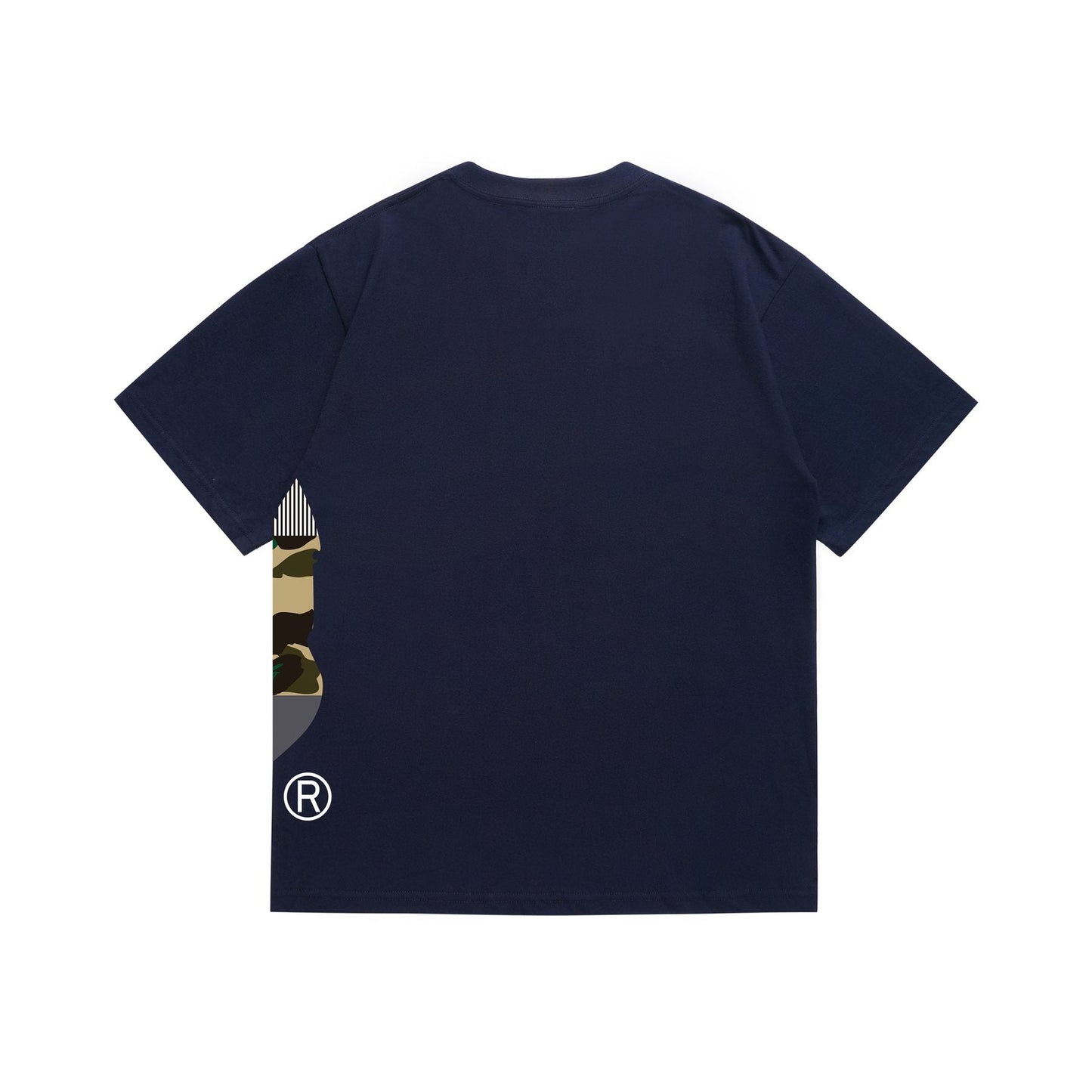 BAPE Camo Ape Face Graphic Short-Sleeve T-Shirt — back