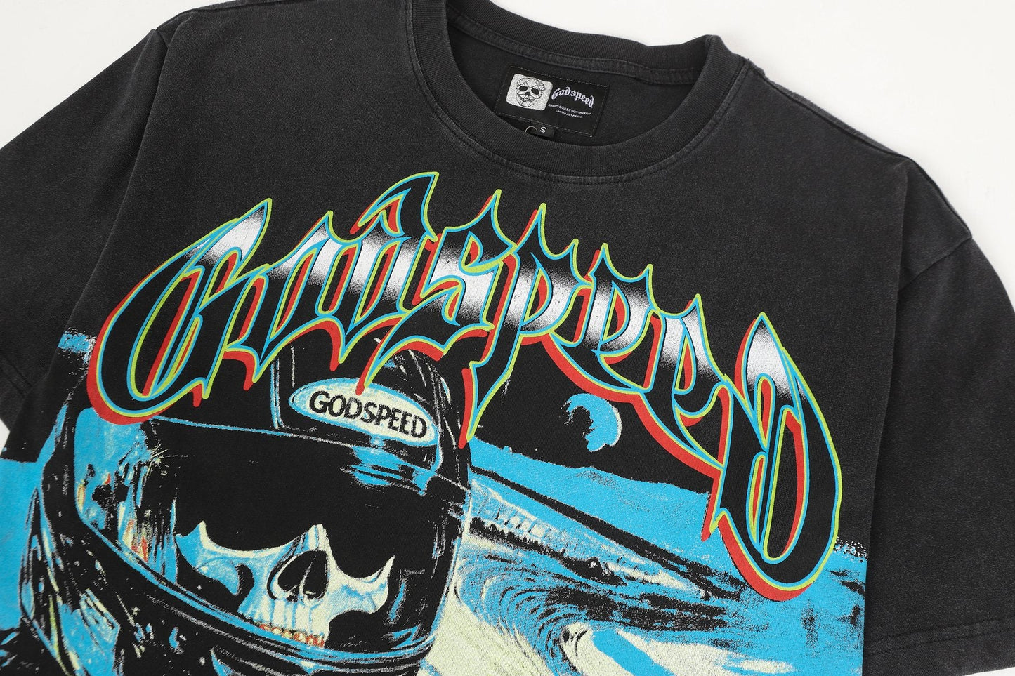 Godspeed Racing Graphic T-Shirt — detail