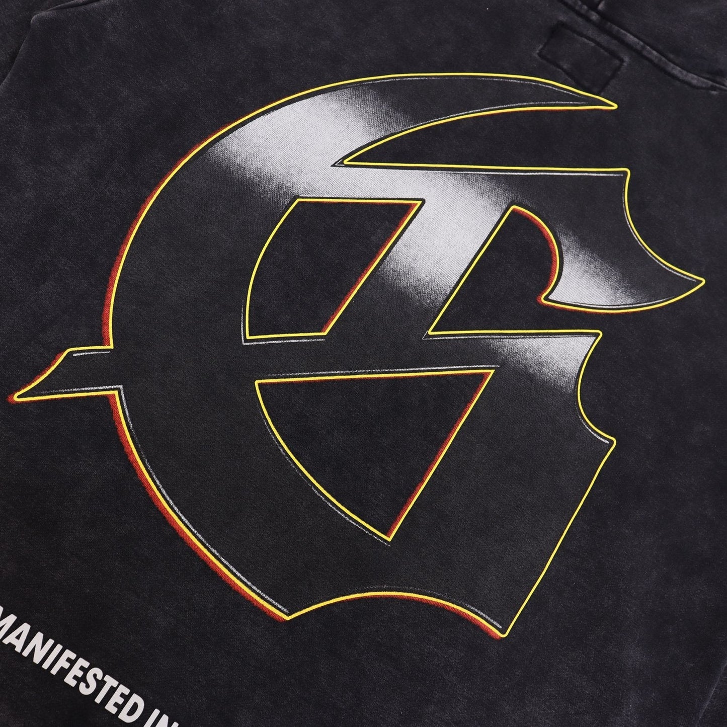 Godspeed Racing Graphic Washed Hoodie — detail