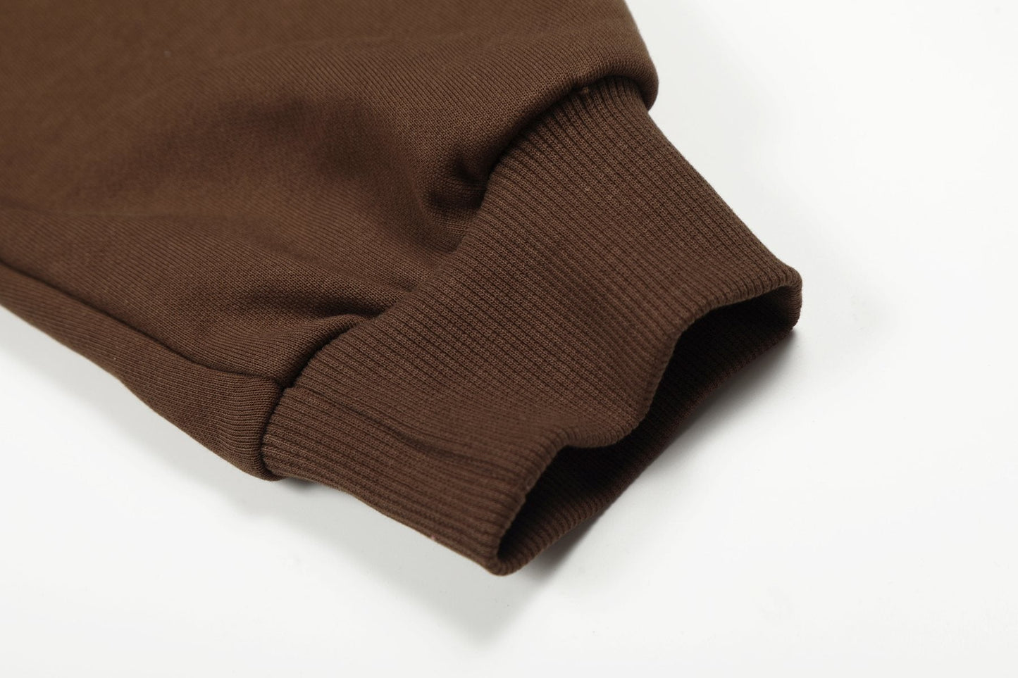 Sp5der Brown Western Spiderweb Graphic Hoodie — detail