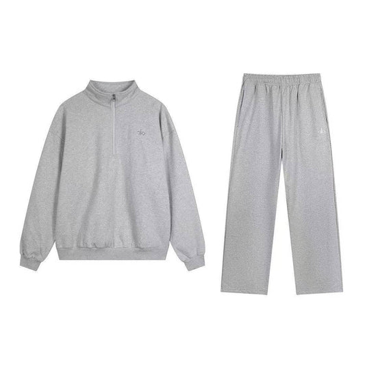 alo Quarter-Zip Matching Set — front