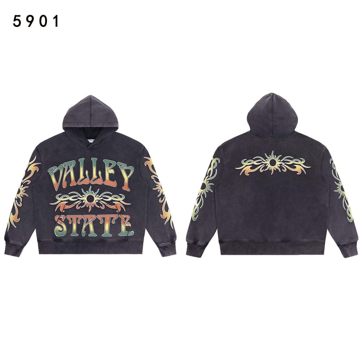 VALLEY Dreams Graphic Hoodie & Sweatpants Set — detail