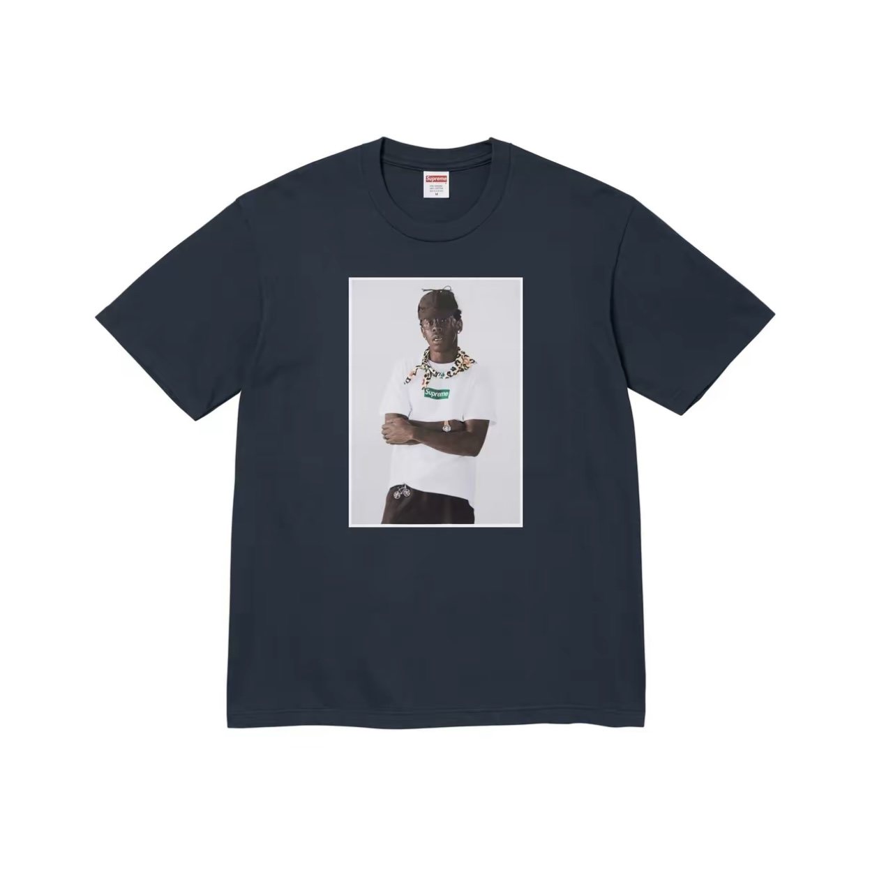 Supreme Tyler The Creator Portrait Graphic T-Shirt — front