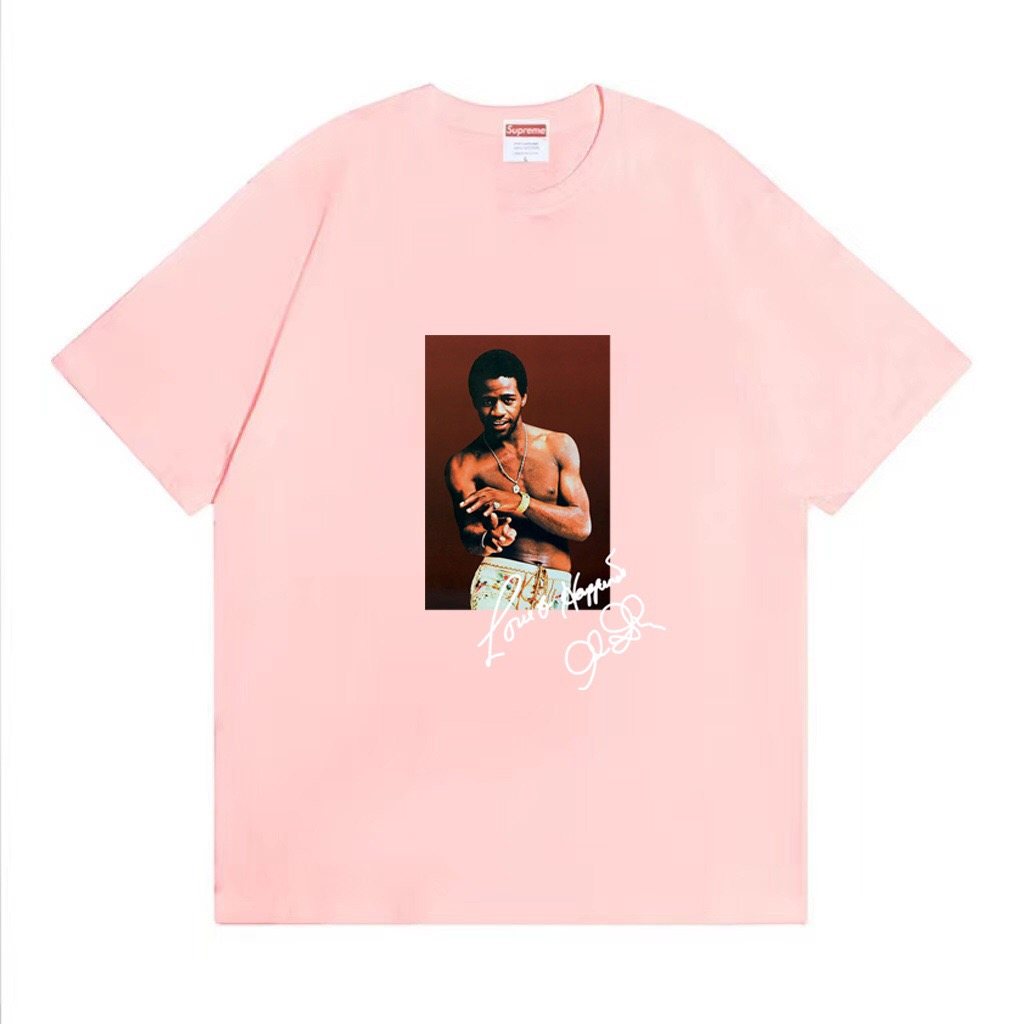 Supreme Al Green Portrait Graphic Short-Sleeve T-Shirt — front