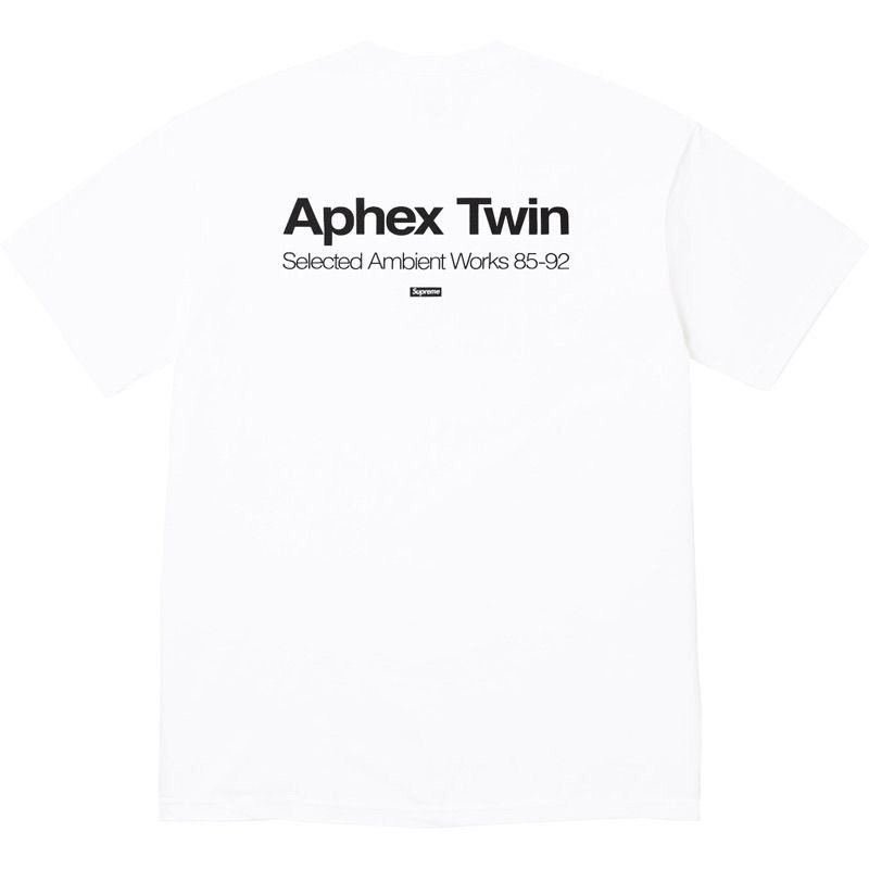 Supreme Aphex Twin Ambient Works Graphic T-Shirt — back