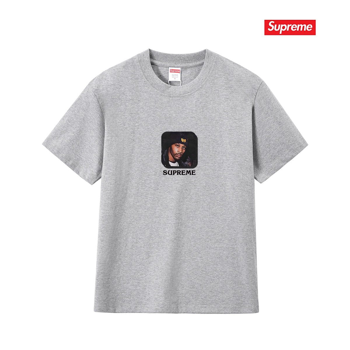 Supreme Protect Ya Neck RZA Portrait Graphic T-Shirt — front