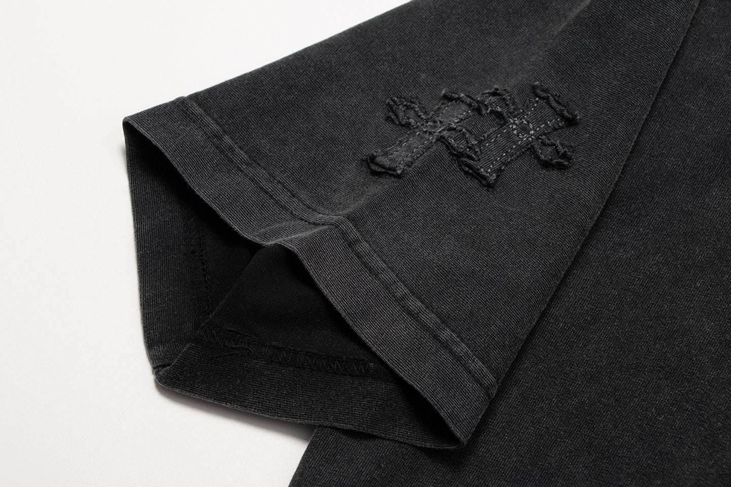 Chrome Hearts Tonal Cross Graphic T-Shirt — detail
