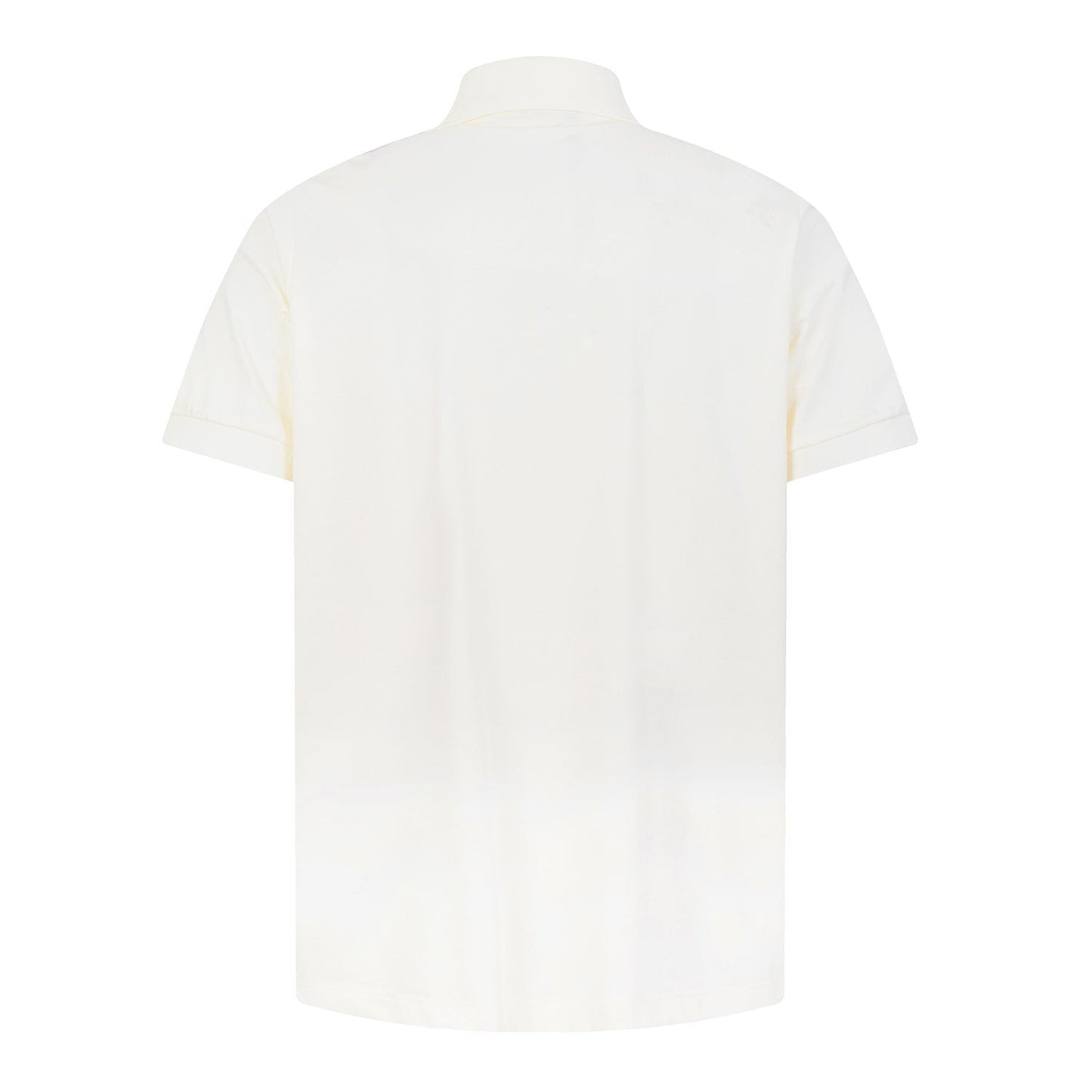Test2-Ralph Lauren Three-Button Short-Sleeve Polo Shirt — back