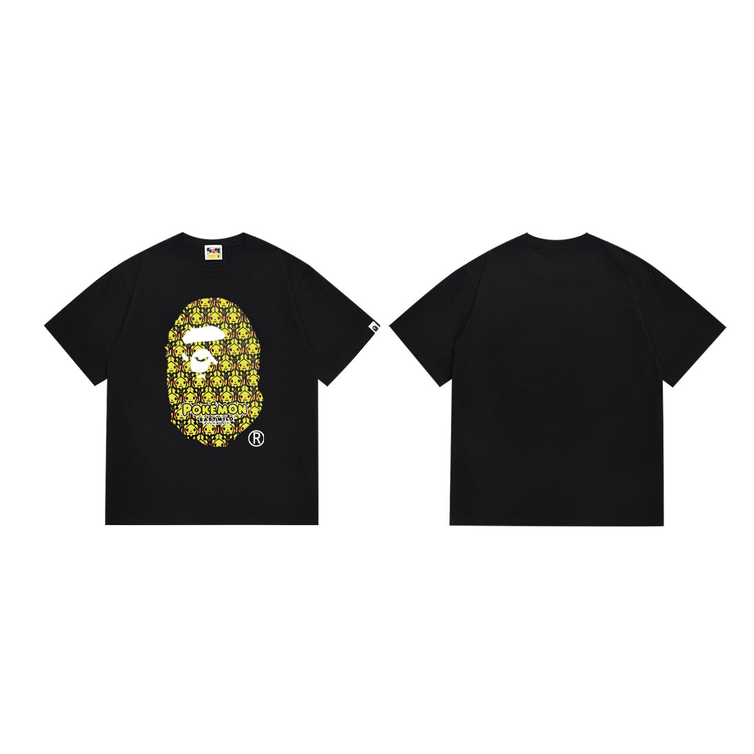 BAPE Character Head Graphic T-Shirt — back