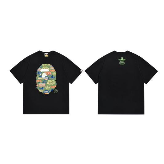BAPE Multicolor Ape Head Graphic Short-Sleeve T-Shirt — hero