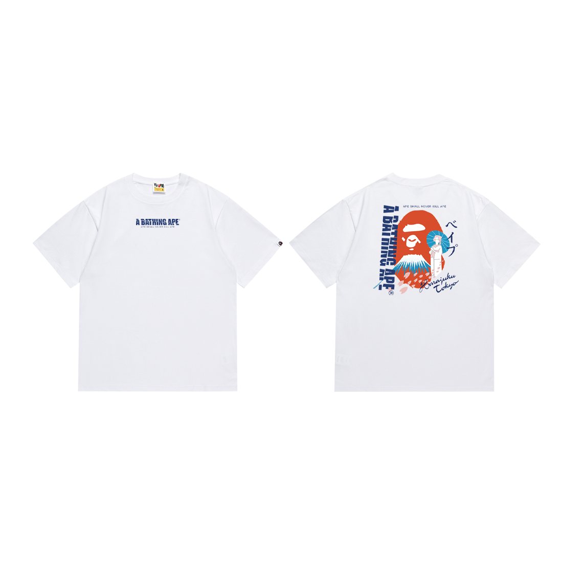 BAPE Back Graphic Short-Sleeve T-Shirt — comparison