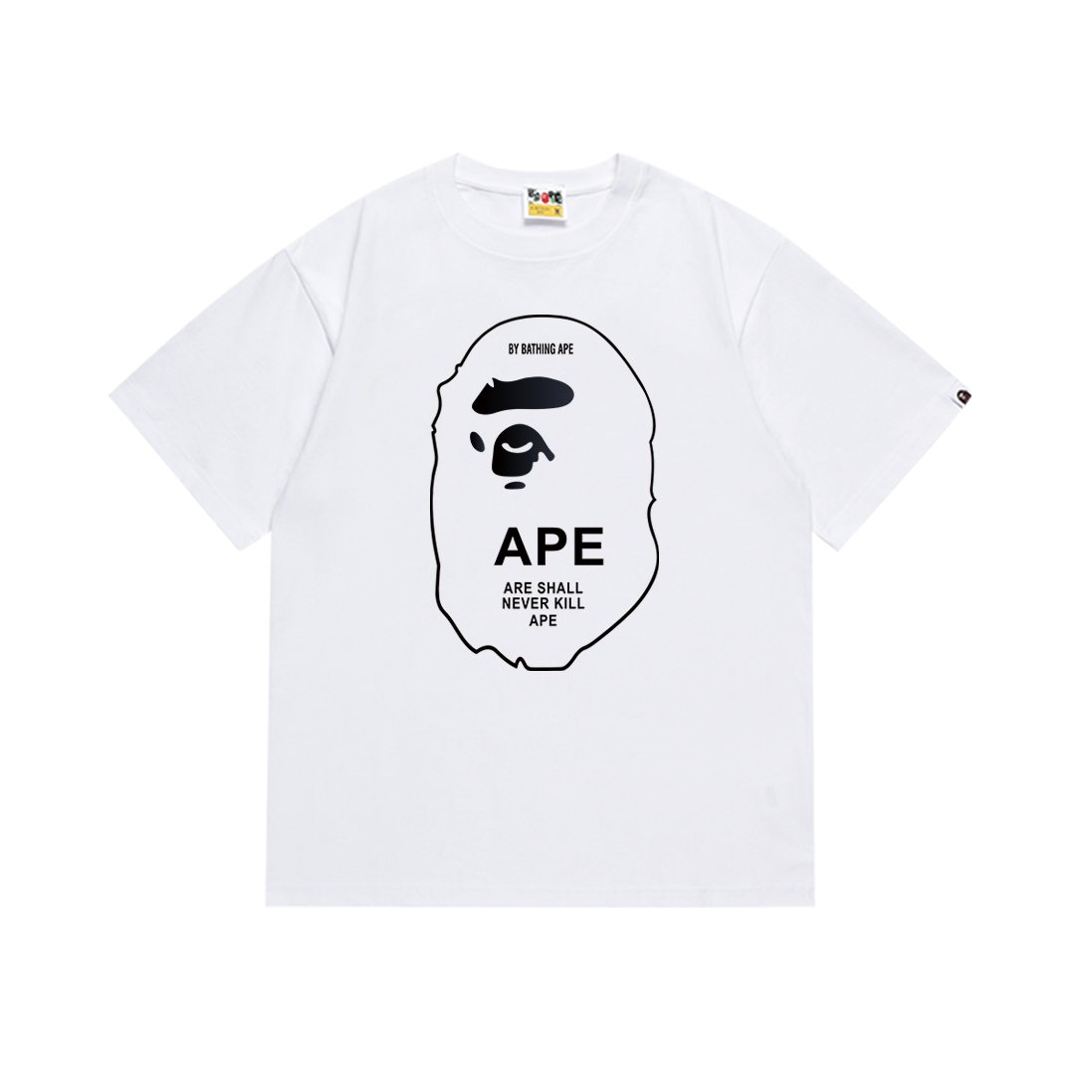 BAPE Front & Back Graphic T-Shirt — front