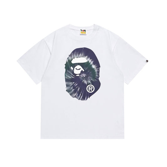 BAPE Tie-Dye Front and Back Graphic Short-Sleeve T-Shirt — hero