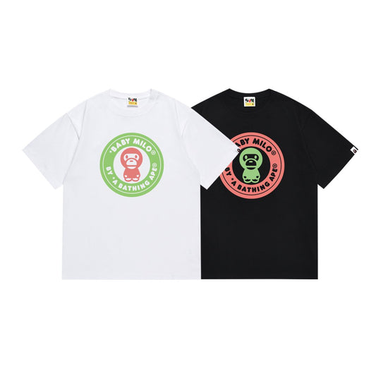 BAPE Baby Milo Circular Logo Graphic T-Shirt — comparison