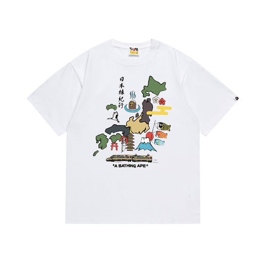 BAPE Japan Map Graphic T-Shirt — hero