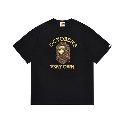 BAPE October's Very Own Ape Head Graphic T-Shirt — hero
