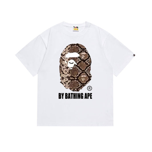 BAPE Snake-Camo Ape Head Graphic T-Shirt — hero