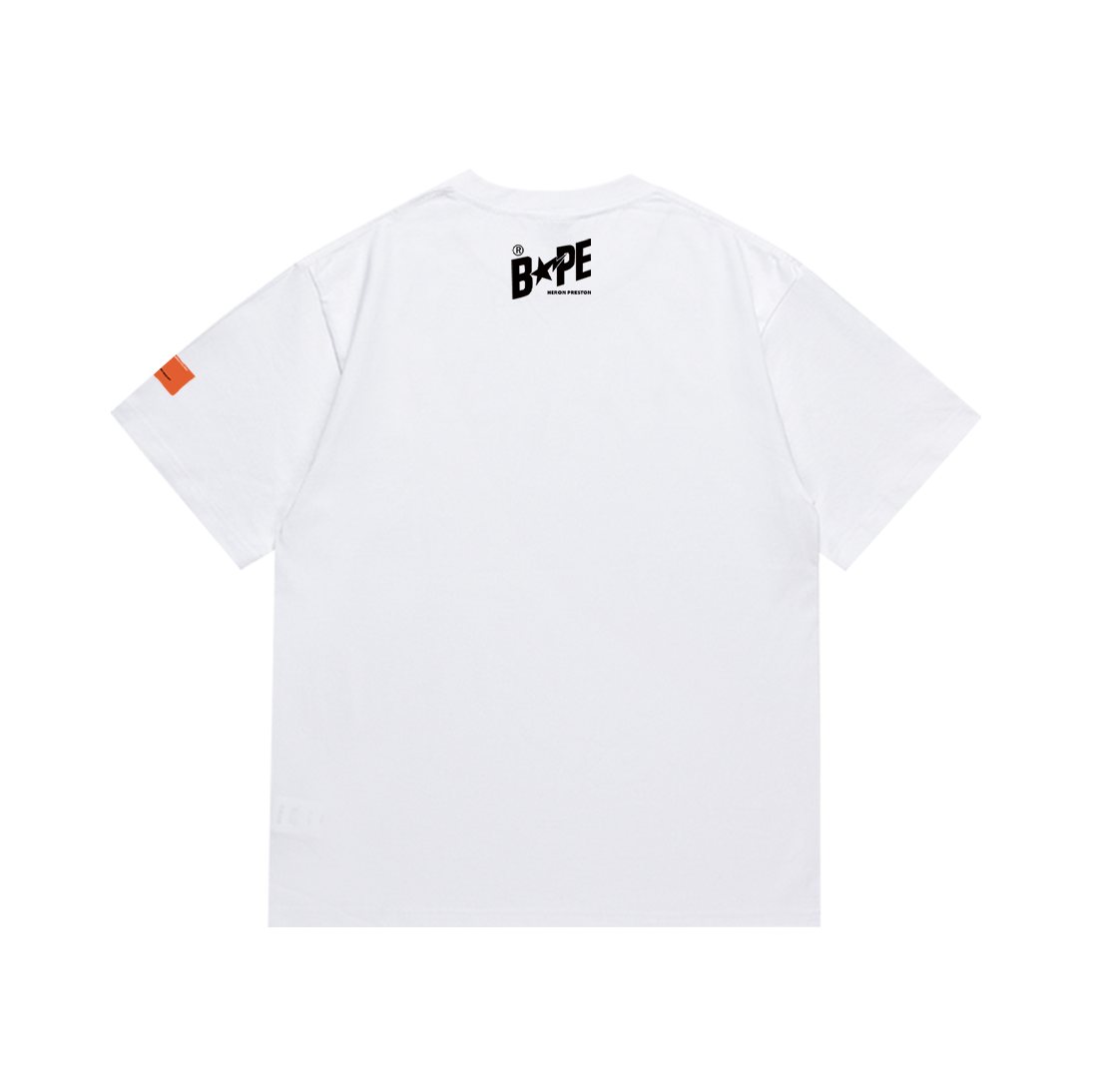 BAPE Ape Face Lightning Graphic T-Shirt — back