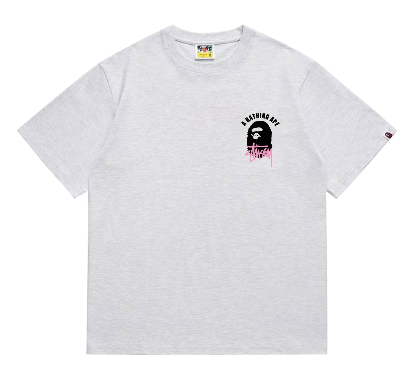 BAPE Black Ape Back Graphic T-Shirt — front