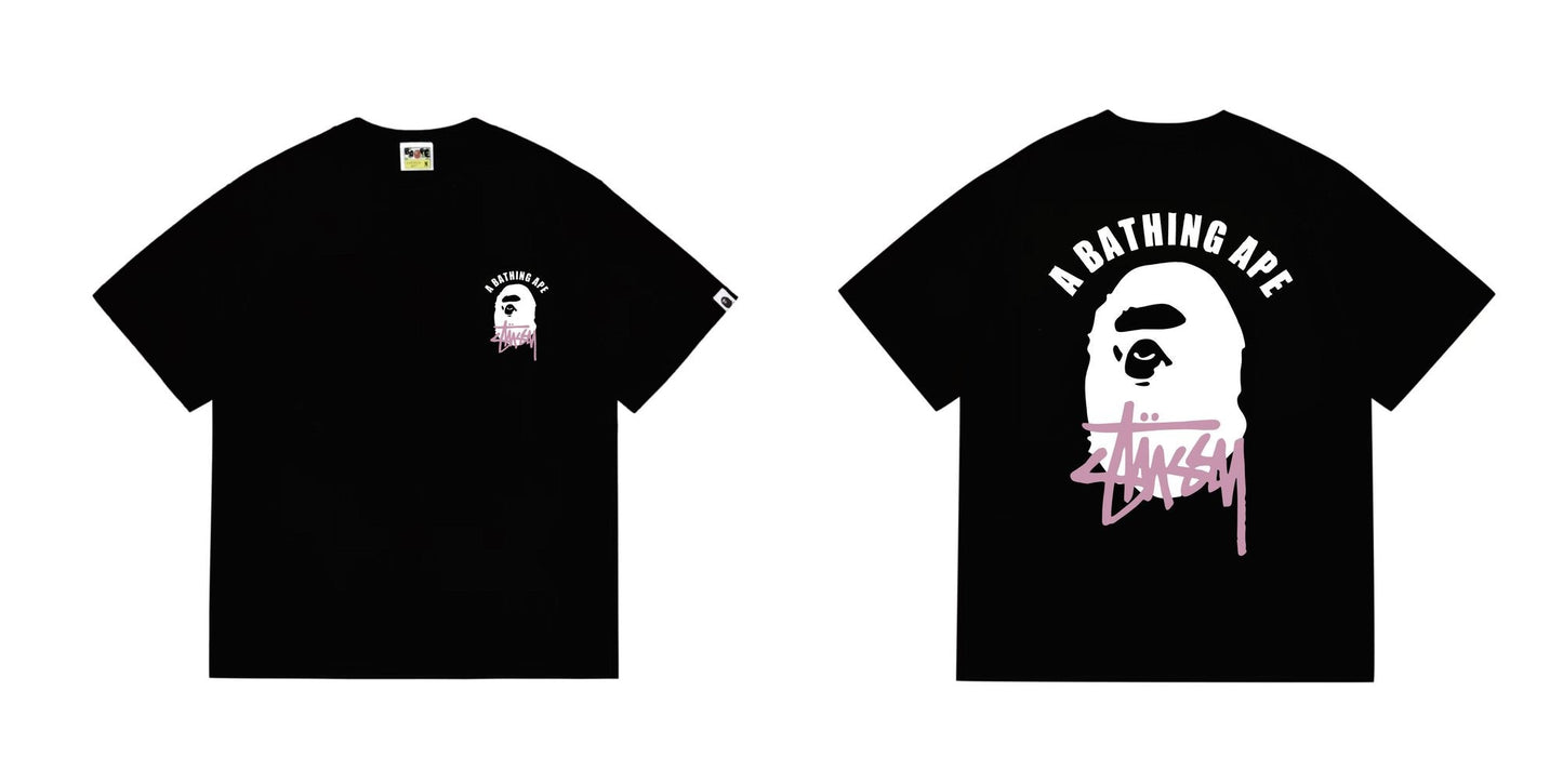 BAPE White Ape Back Graphic T-Shirt — comparison