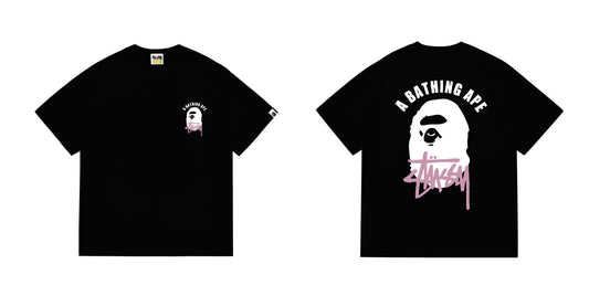 BAPE White Ape Back Graphic T-Shirt — comparison