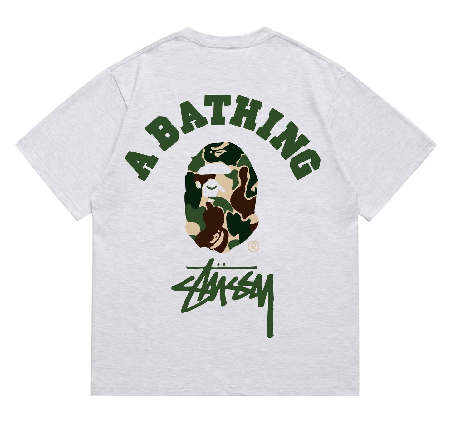 BAPE Back Graphic Short-Sleeve T-Shirt — back