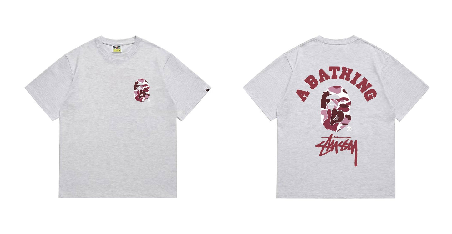 BAPE Ape Head Back Graphic T-Shirt — front