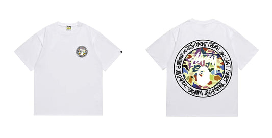 BAPE Circular Ape Graphic T-Shirt — comparison