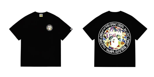 BAPE Circular Wordmark Graphic T-Shirt — hero