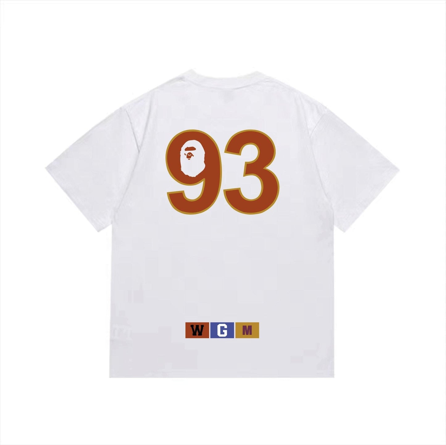 BAPE 93 Graphic Short-Sleeve T-Shirt — back