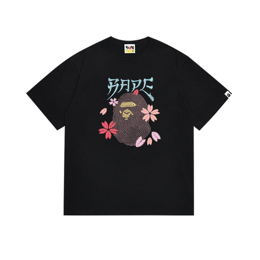 BAPE Floral Ape Graphic Short-Sleeve T-Shirt — hero