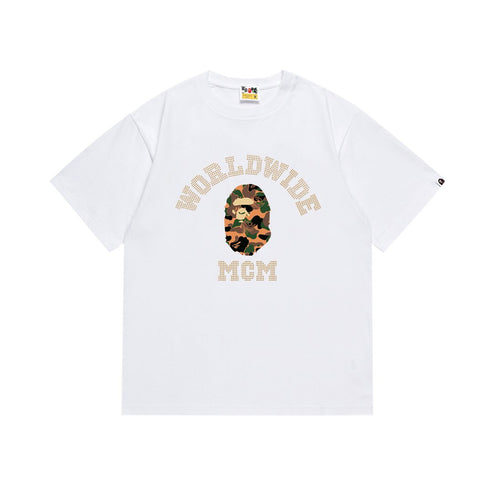 BAPE Worldwide MCM Graphic T-Shirt — front