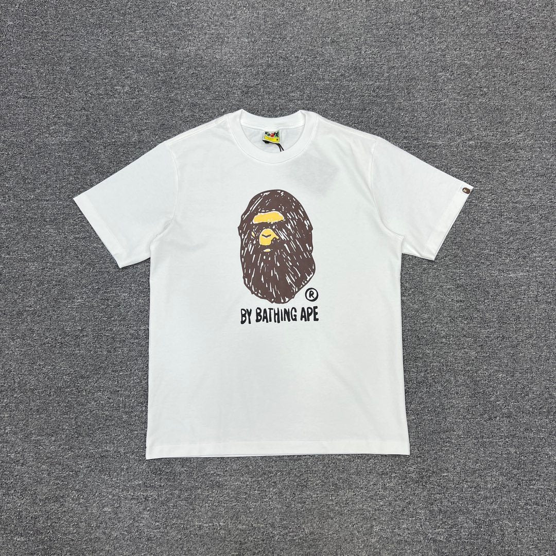 BAPE Ape Face Graphic Short-Sleeve T-Shirt — front