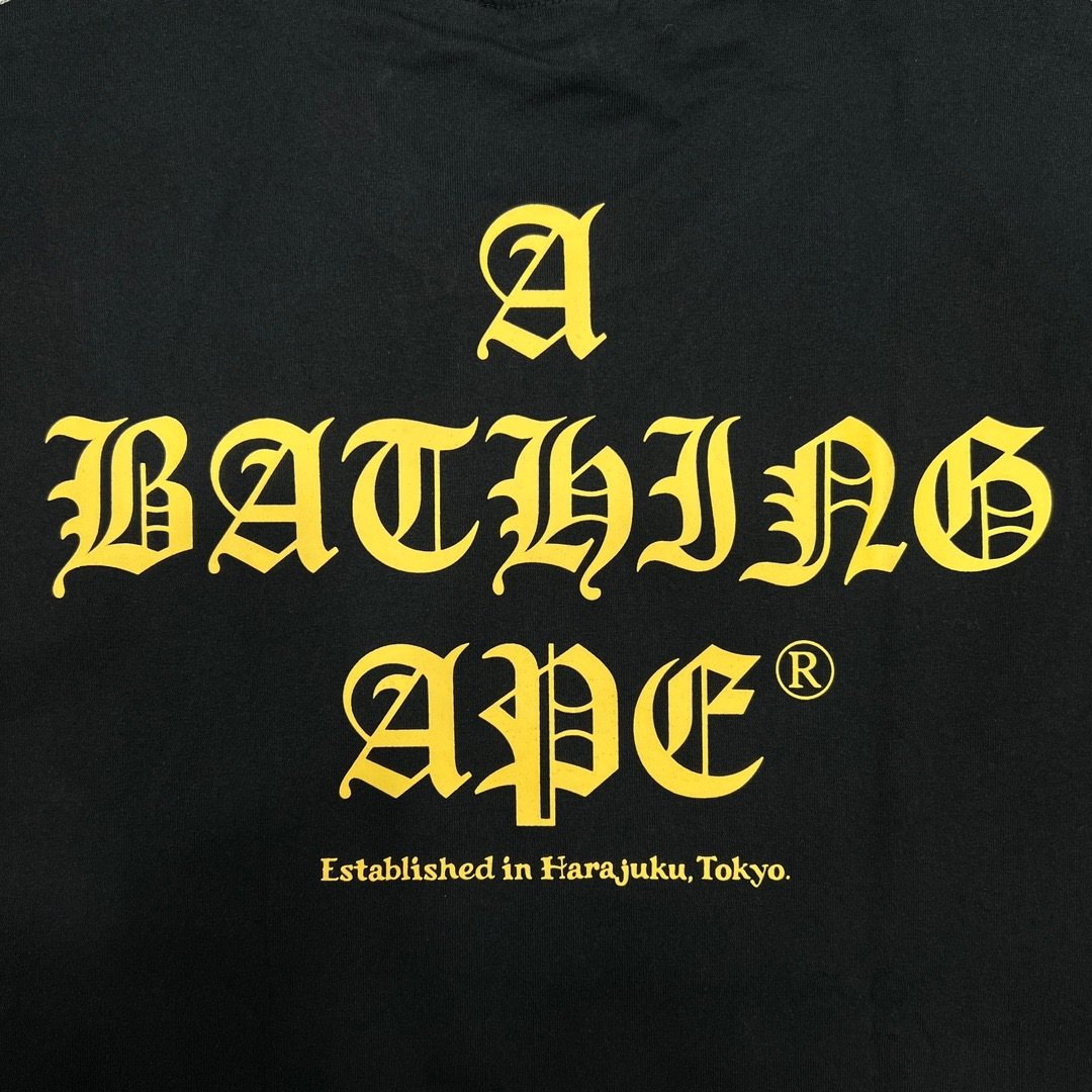 BAPE Ape-Head Front & Back Graphic T-Shirt — detail