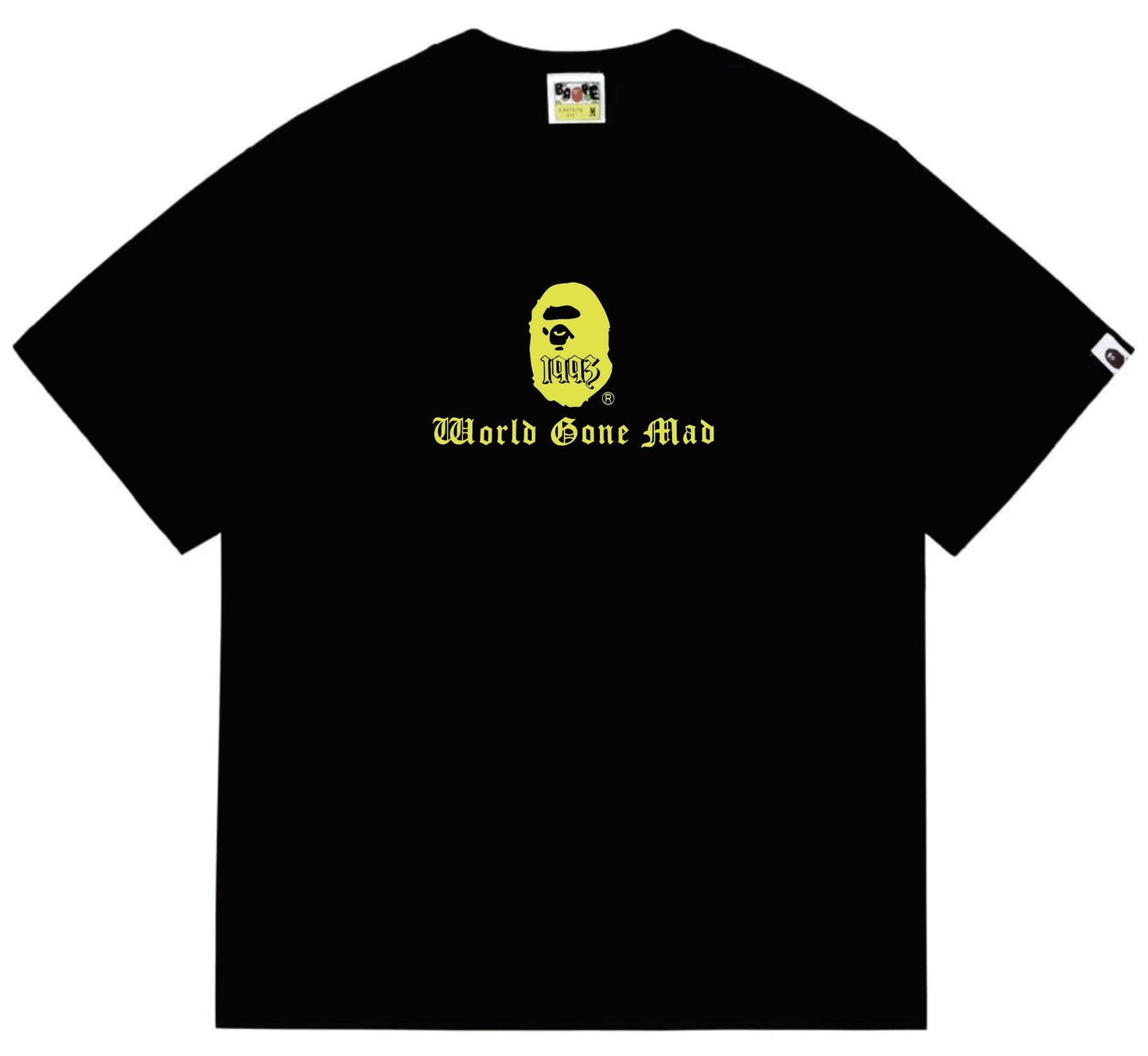 BAPE Ape-Head Front & Back Graphic T-Shirt — front