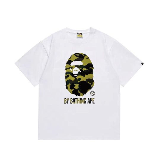 BAPE Camo Head Graphic Short-Sleeve T-Shirt — hero