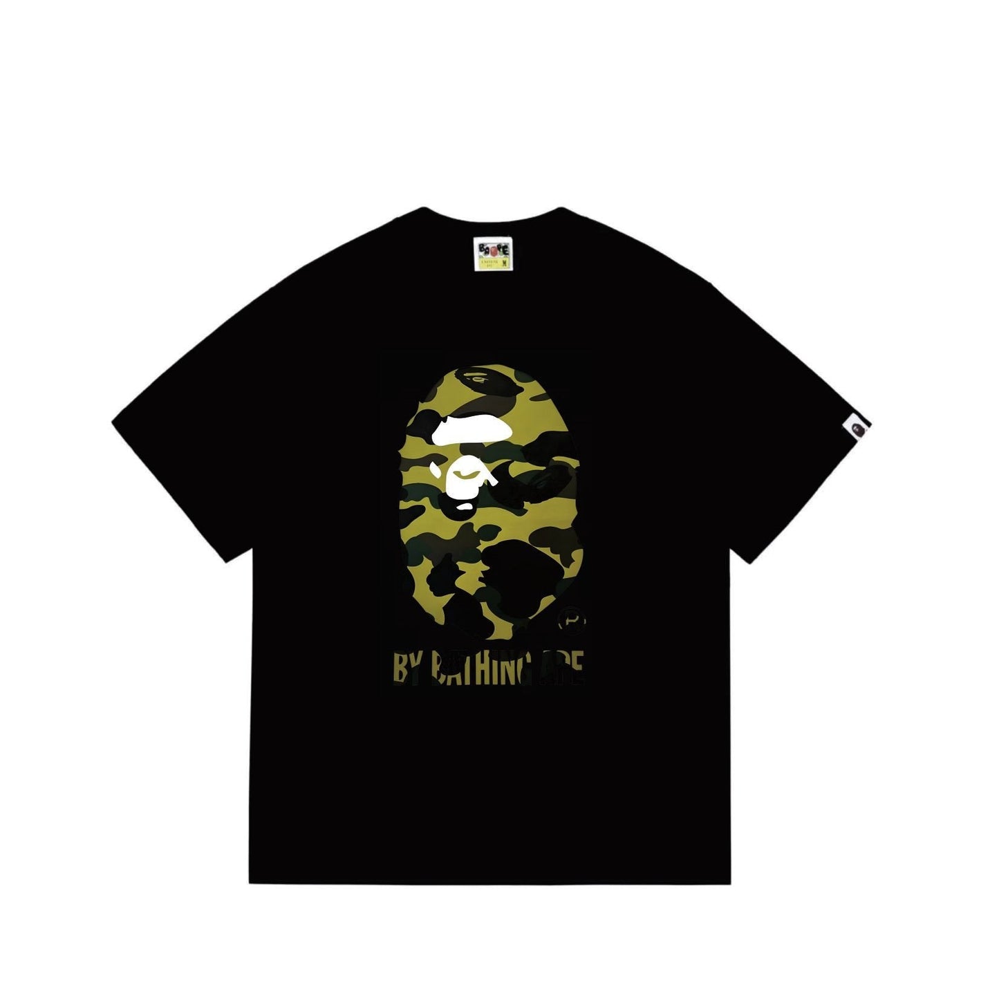 BAPE Camo Head Graphic Short-Sleeve T-Shirt — front