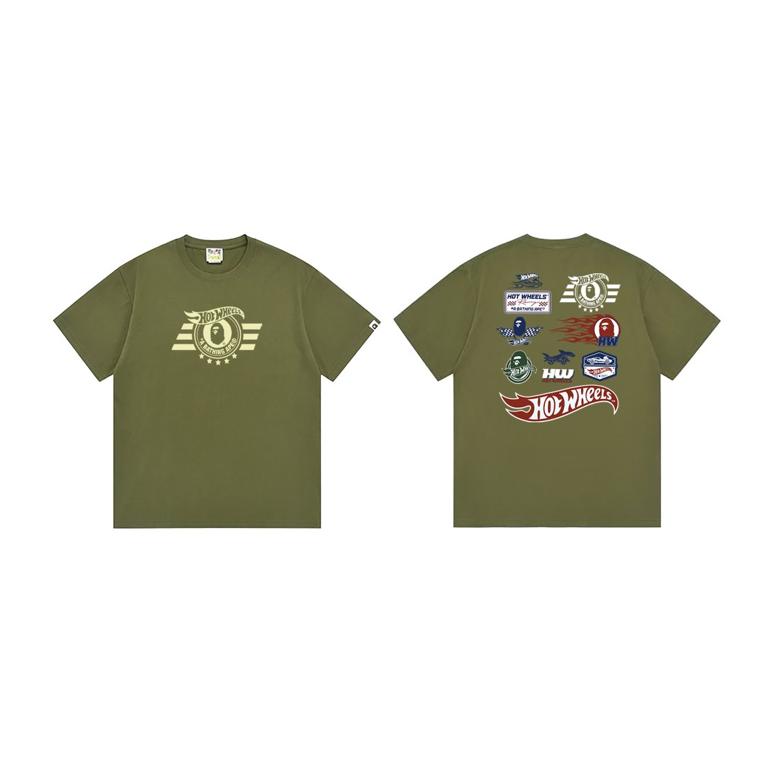 BAPE Hot Wheels Graphic Short-Sleeve T-Shirt — hero