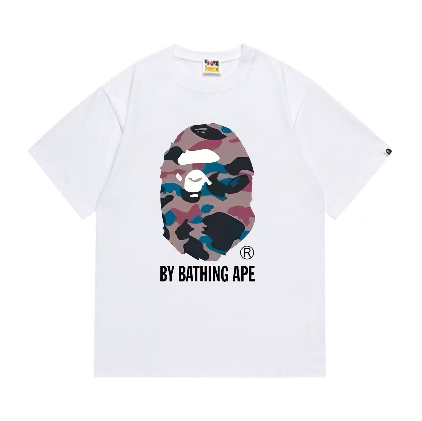 BAPE Camo Ape-Head Graphic T-Shirt — front