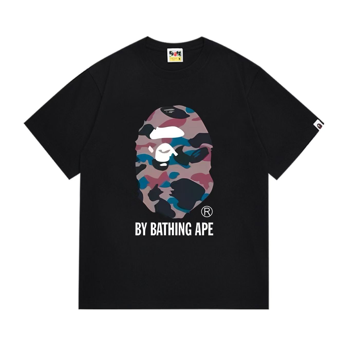 BAPE Camo Ape-Head Graphic T-Shirt — hero