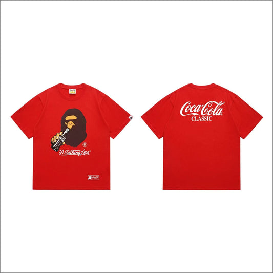 BAPE Coca-Cola Classic Ape Bottle Graphic T-Shirt — hero