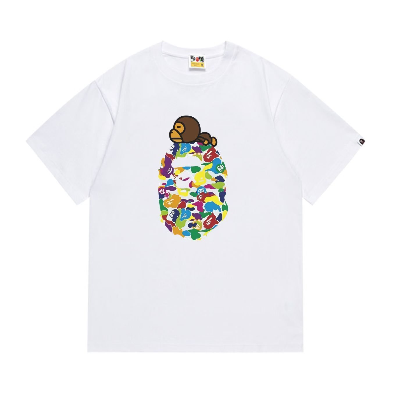 BAPE Camo Character Graphic T-Shirt — front