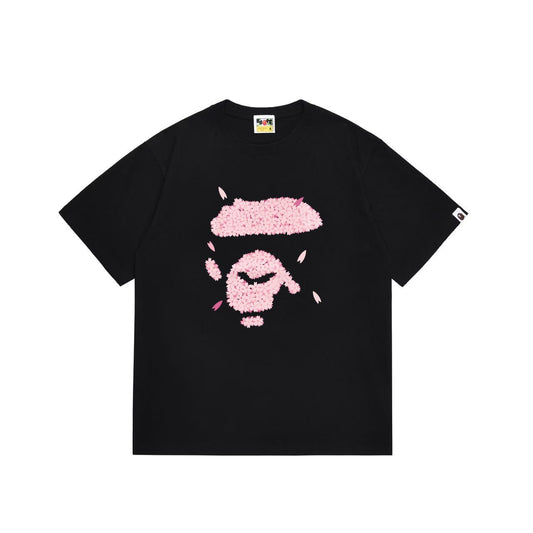 BAPE Pink Ape-Head Graphic T-Shirt — hero