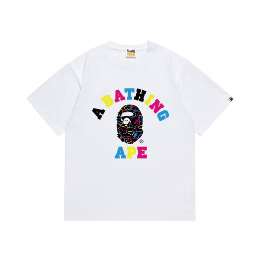 BAPE Multicolor Front Graphic Short-Sleeve T-Shirt — hero