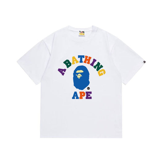 BAPE Multicolor Front Graphic Short-Sleeve T-Shirt — hero