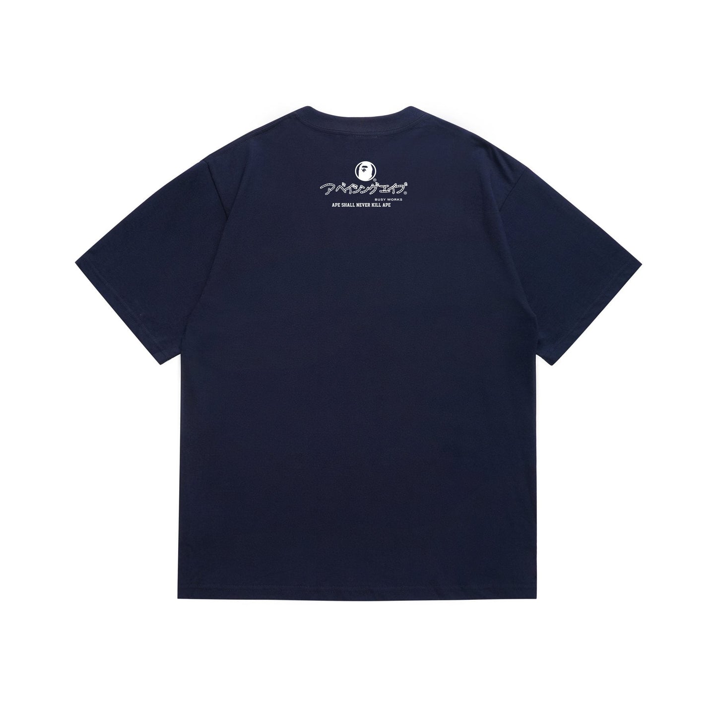 BAPE Ape Face Graphic Short-Sleeve T-Shirt — back