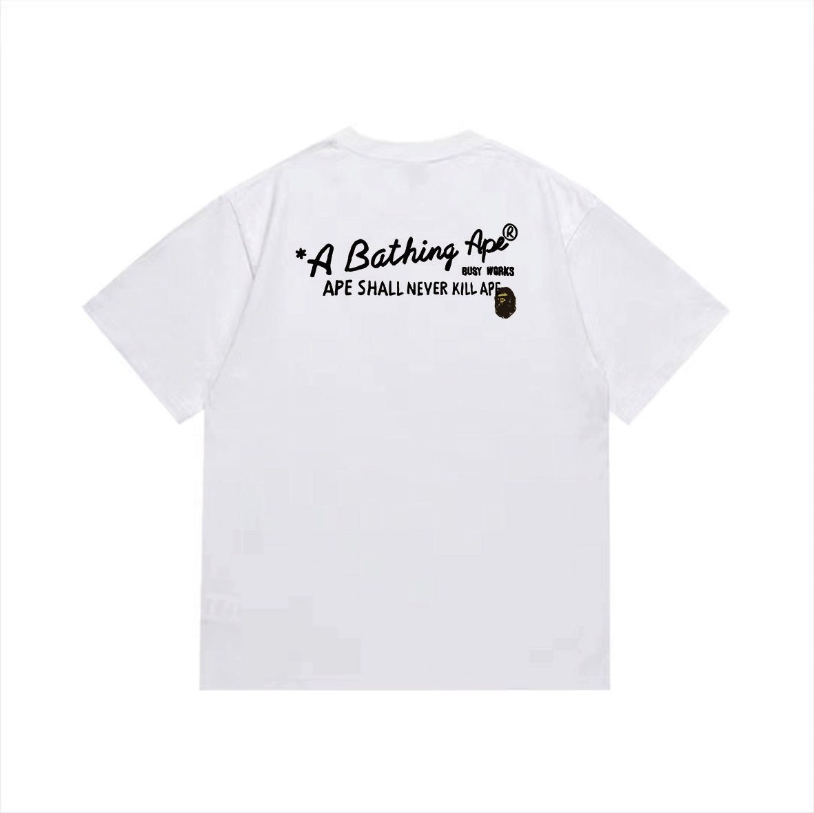 BAPE Chest & Back Graphic T-Shirt — back