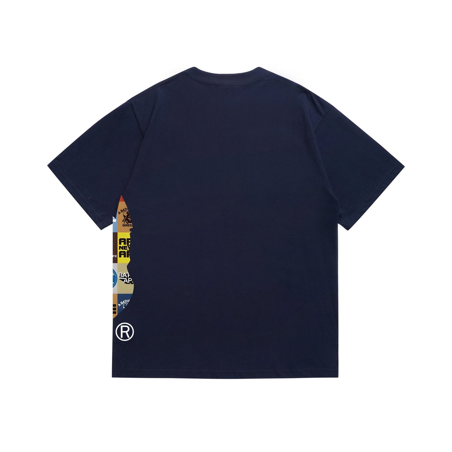 BAPE Ape-Head Collage Short-Sleeve T-Shirt — back